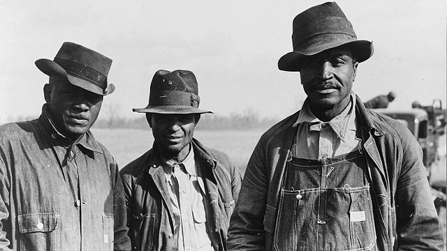 Sharecropping men